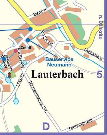 Karte Neukirchen